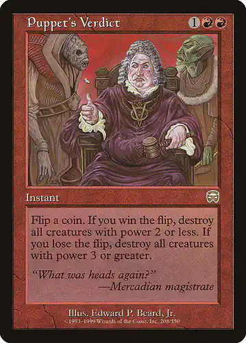 Puppet's Verdict - mmq Spoiler