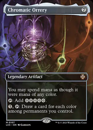 Chromatic Orrery - lcc Spoiler