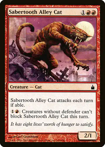 Sabertooth Alley Cat - rav Spoiler