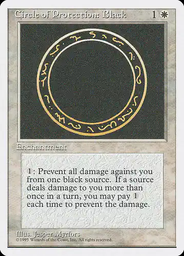 Circle of Protection: Black - 4ed Spoiler