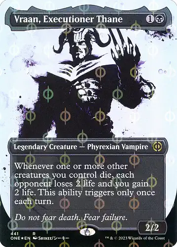 Vraan, Executioner Thane - one Spoiler