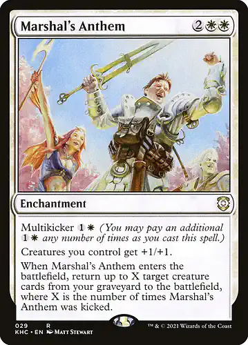 Marshal's Anthem - khc Spoiler