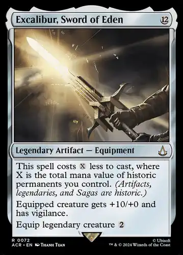 Excalibur, Sword of Eden - acr Spoiler