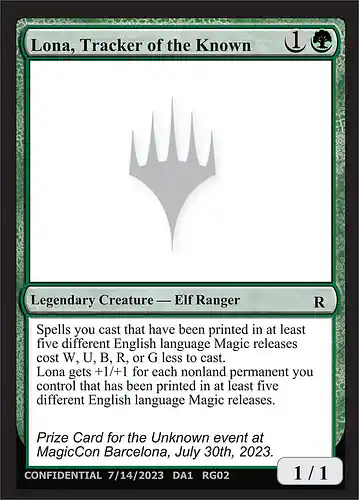 Lona, Tracker of the Known - unk Spoiler