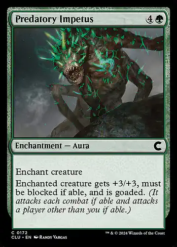 Predatory Impetus - clu Spoiler