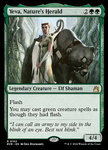 Yeva, Nature's Herald - rvr Spoiler
