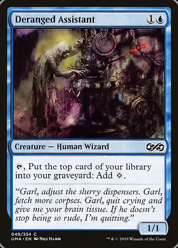 Deranged Assistant - uma Spoiler