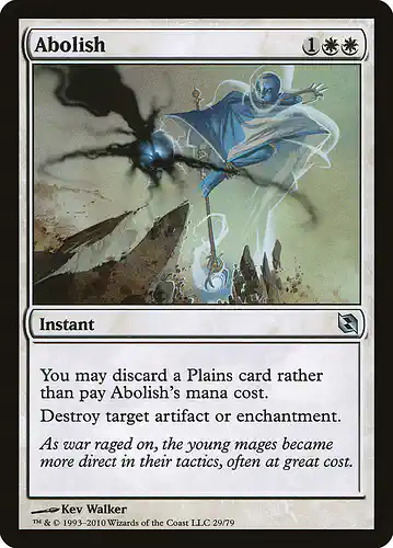 Abolish - ddf Spoiler