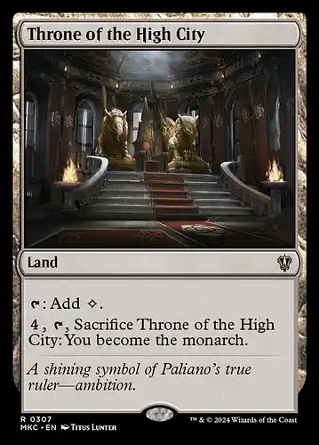 Throne of the High City - mkc Spoiler