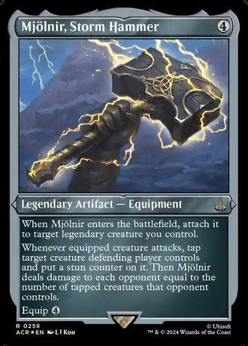 Mjölnir, Storm Hammer - acr Spoiler
