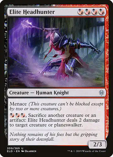 Elite Headhunter - eld Spoiler