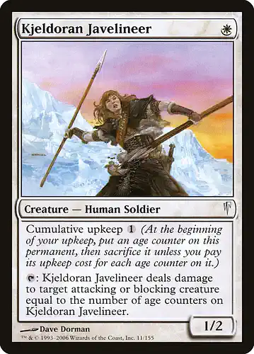 Kjeldoran Javelineer - csp Spoiler