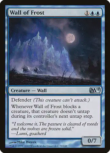 Wall of Frost - m11 Spoiler