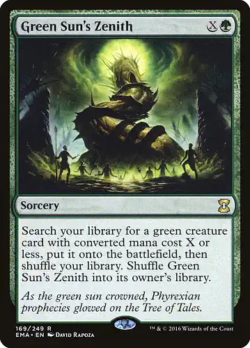 Green Sun's Zenith - ema Spoiler