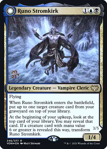 Runo Stromkirk - vow Spoiler