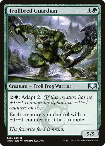 Trollbred Guardian - rna Spoiler