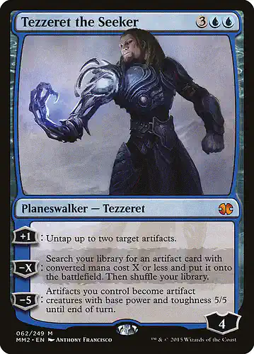 Tezzeret the Seeker - mm2 Spoiler