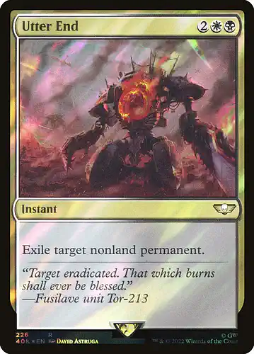 Utter End - 40k Spoiler