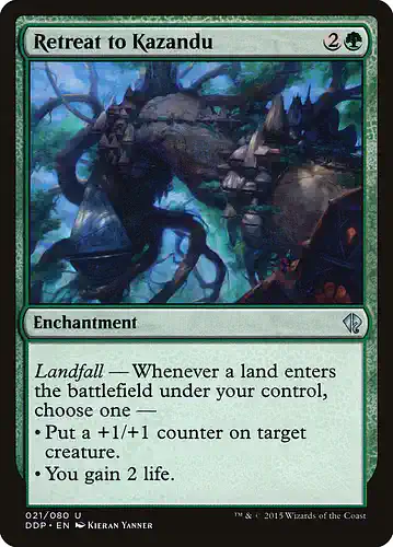 Retreat to Kazandu - ddp Spoiler