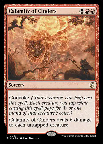 Calamity of Cinders - blc Spoiler