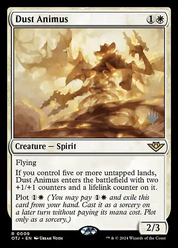 Dust Animus - otj Spoiler