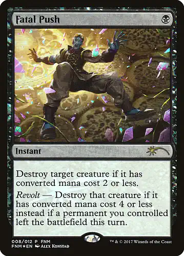 Fatal Push - f17 Spoiler