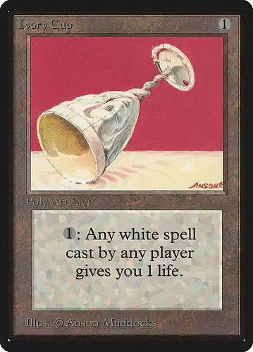 Ivory Cup - leb Spoiler
