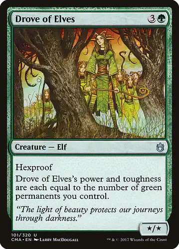 Drove of Elves - cma Spoiler