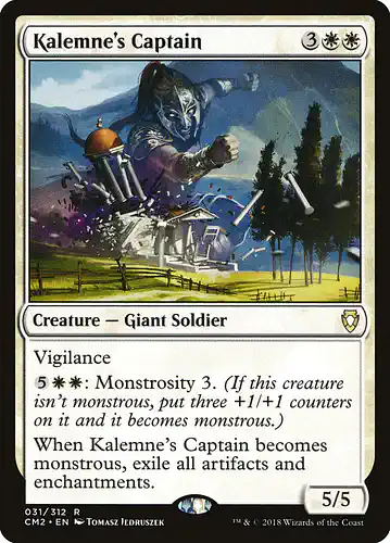 Kalemne's Captain - cm2 Spoiler