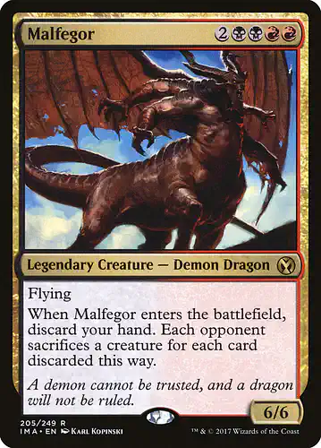 Malfegor - ima Spoiler