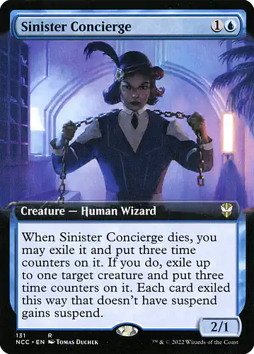 Sinister Concierge - ncc Spoiler