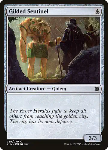 Gilded Sentinel - xln Spoiler