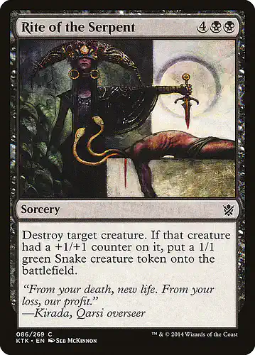 Rite of the Serpent - ktk Spoiler