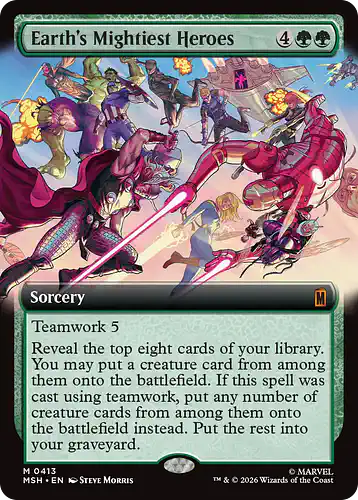 Earth's Mightiest Heroes - msh Spoiler