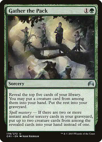 Gather the Pack - ori Spoiler