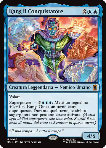 Kang the Conqueror - msh Spoiler