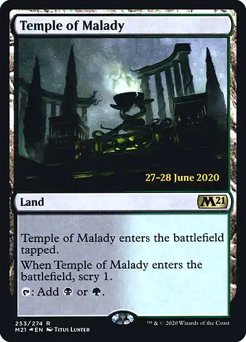 Temple of Malady - m21 Spoiler