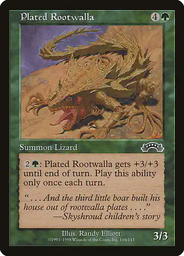 Plated Rootwalla - exo Spoiler
