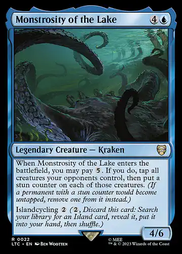 Monstrosity of the Lake - ltc Spoiler