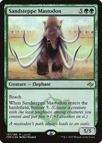 Sandsteppe Mastodon - frf Spoiler