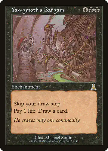 Yawgmoth's Bargain - uds Spoiler