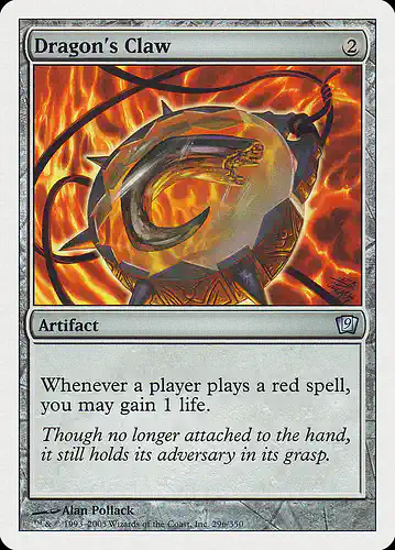 Dragon's Claw - 9ed Spoiler