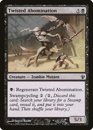 Twisted Abomination - arc Spoiler