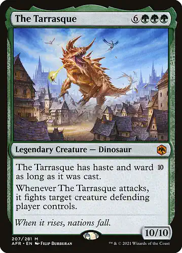 The Tarrasque - afr Spoiler
