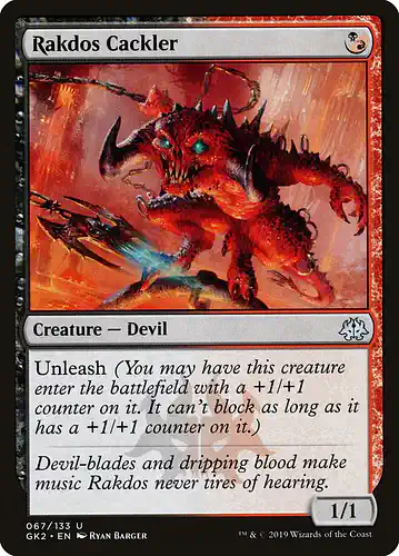 Rakdos Cackler - gk2 Spoiler