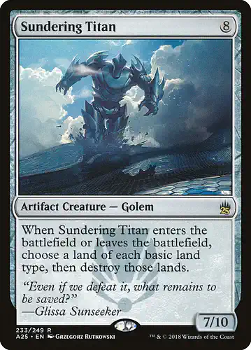 Sundering Titan - a25 Spoiler