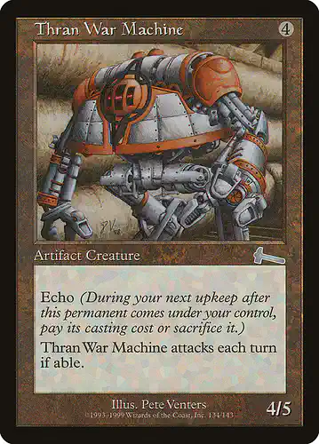 Thran War Machine - ulg Spoiler