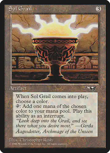 Sol Grail - all Spoiler