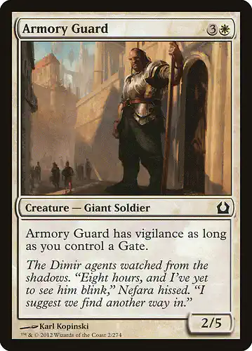 Armory Guard - rtr Spoiler