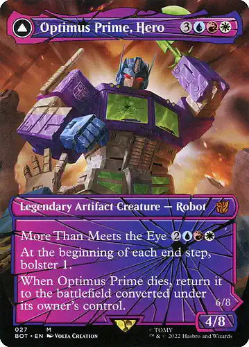Optimus Prime, Hero - bot Spoiler